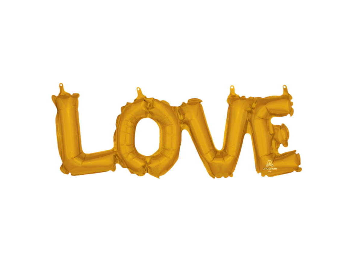 Anagram 25" Love Foil Balloon (AIR-FILL ONLY)